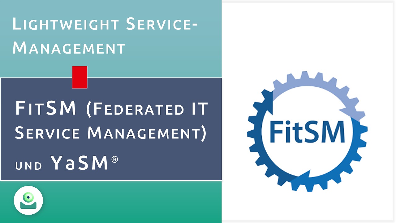 Was ist FitSM (Federated IT Service Management), der leichtgewichtige ('Lightweight') IT-Service-Management-Standard? Wie unterstützt FitSM Organisationen dabei, ihre Service-Management-Praktiken zu verbessern?