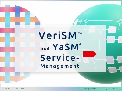 Vergleich: VeriSM und YaSM Service-Management. Einsatzfertiges Prozessmodell: Prozess-Diagramme und Dokument-Templates für VeriSM-Projekte.