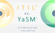 ITIL vs. YaSM. - Service management frameworks compared. - Thumbnail.