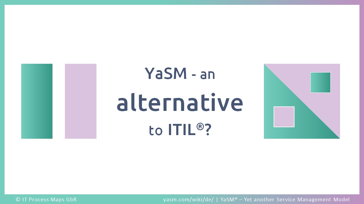 ITIL is the most widely used ITSM framework, but it is not mandatory. There are quite a few potential alternatives to ITIL. Is the YaSM service management model an alternative to ITIL and ITIL 4?