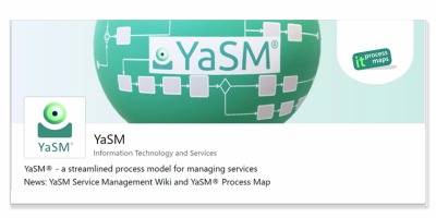 YaSM - LinkedIn showcase page: YaSM® - the service management process model. News about YaSM.