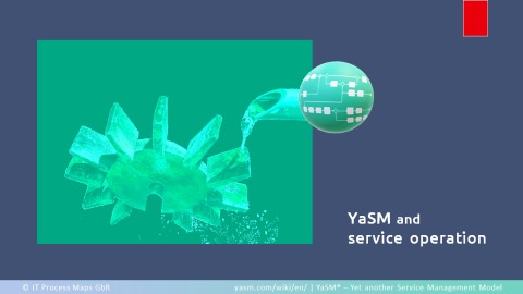 Service operation in YaSM and the ITSM frameworks.